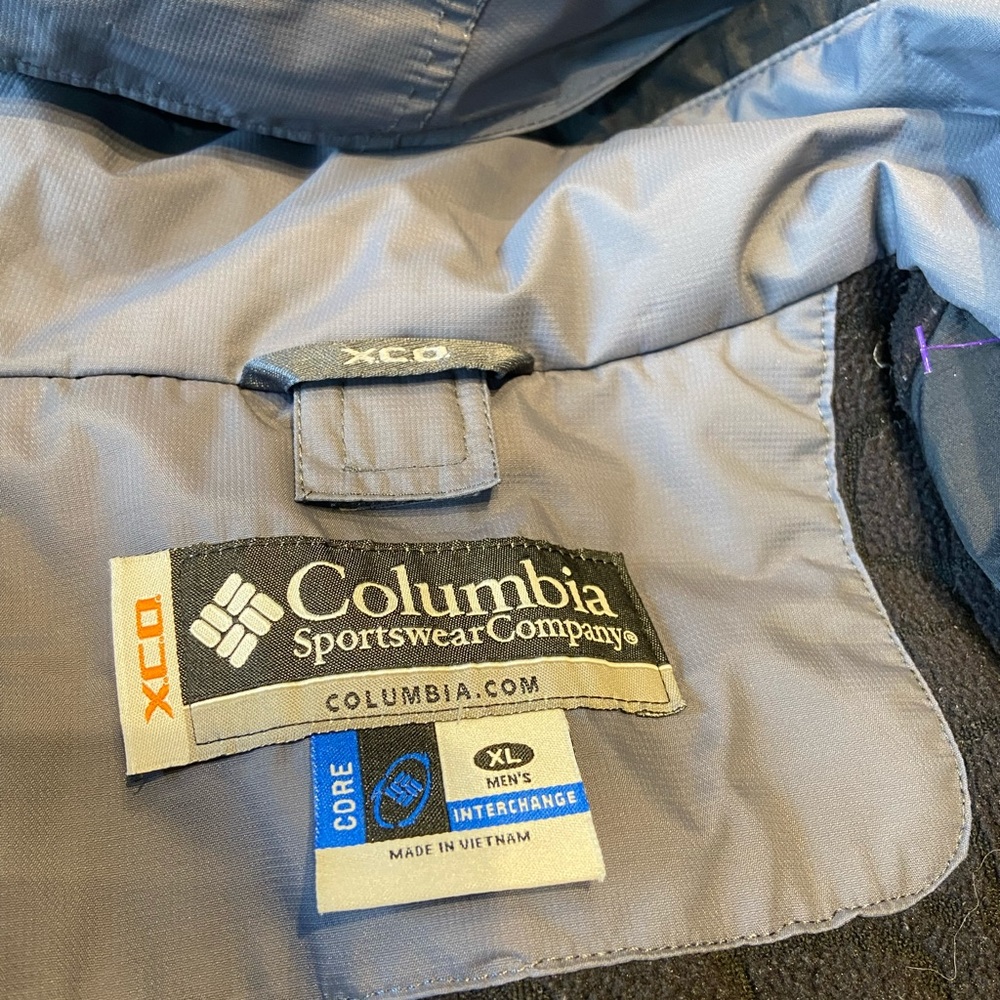 Men’s Xl Columbia x.c.o. Waterproof jacket